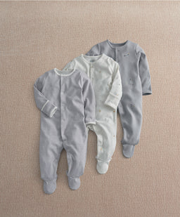Cosmic Sleepsuits (Pack of 3)