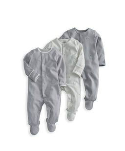 Cosmic Sleepsuits (Pack of 3)
