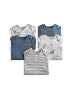 Safari Adventures Bodysuits (Pack of 5)