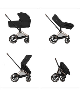 Cybex Priam Pushchair & Carrycot - Sepia Black