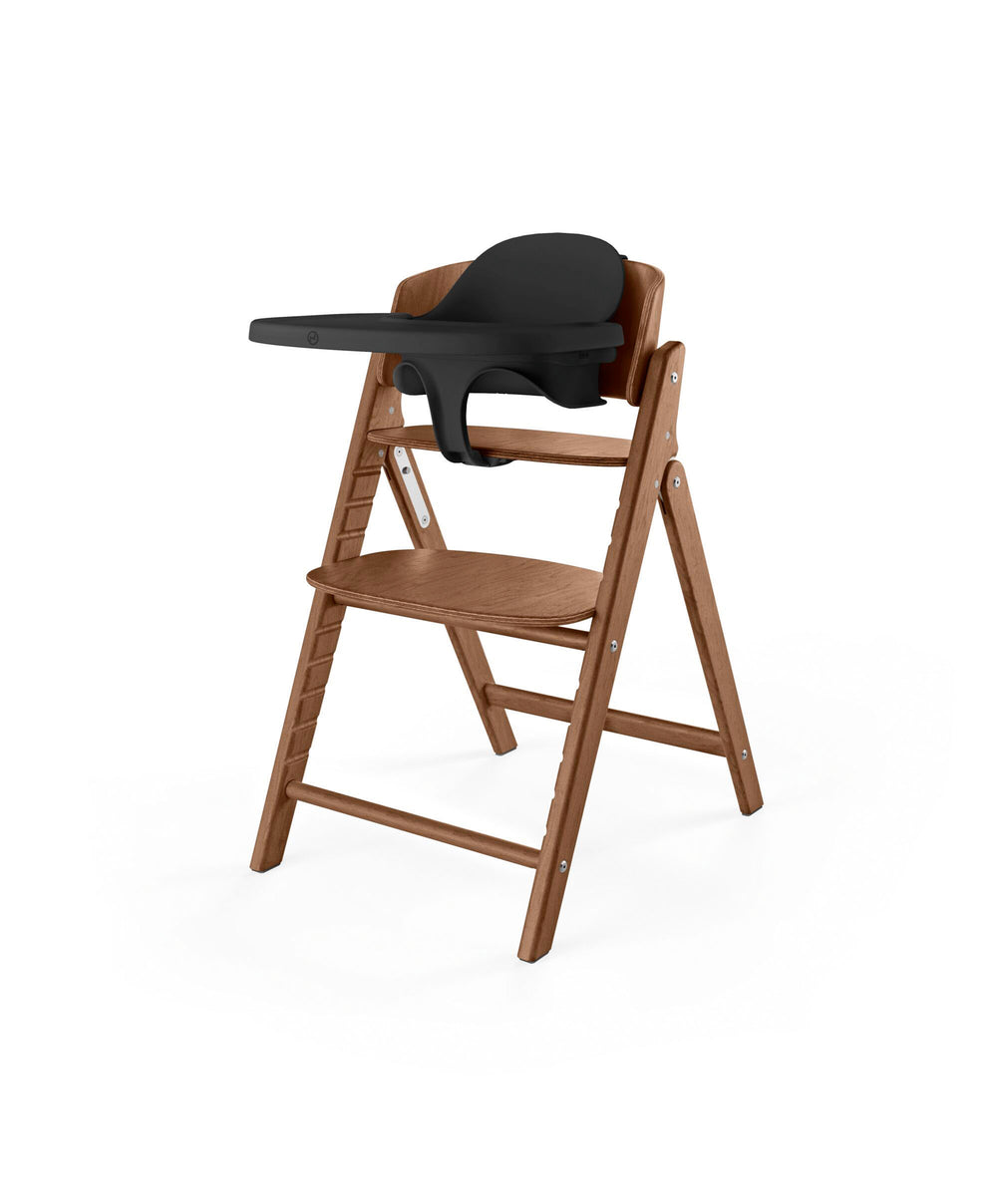 Cybex Click &amp; Fold 4in1 Highchair Set – Dark Natural