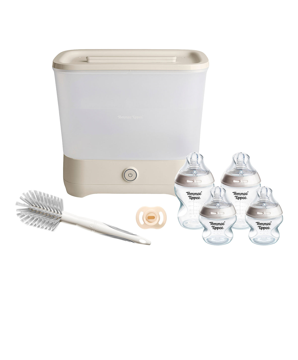 Tommee Tippee Bottle and Steriliser Set - White