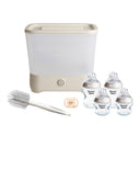 Tommee Tippee Bottle and Steriliser Set - White