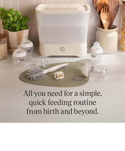 Tommee Tippee Bottle and Steriliser Set - White