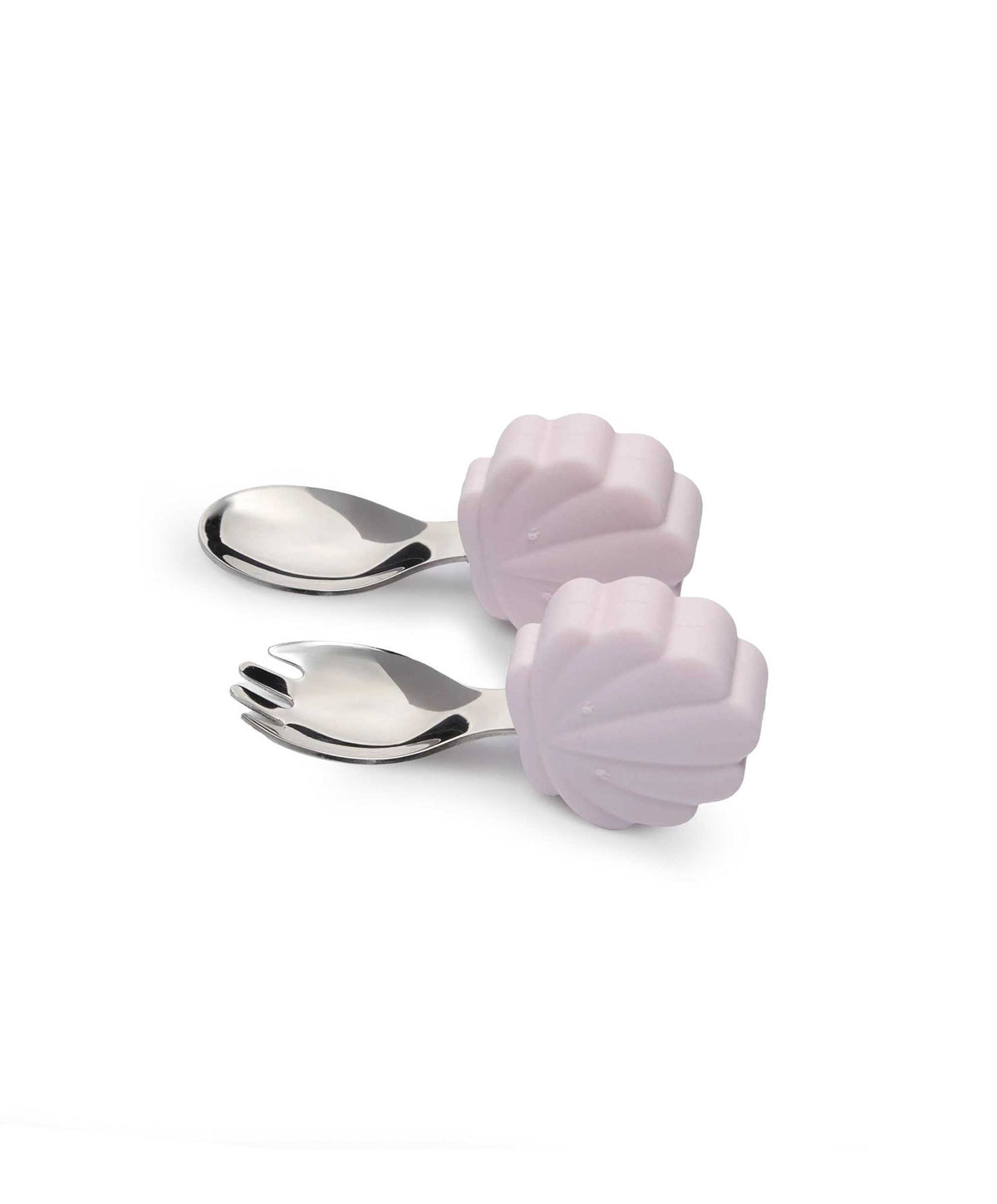 Loulou Lollipop Learning Utensils - Skylar Shell