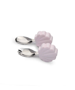 Loulou Lollipop Learning Utensils - Skylar Shell