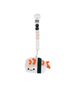 Loulou Lollipop Pacifier Clip Teething Set - Ebi Sushi
