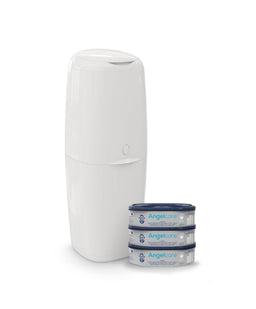 Angelcare Classic XL Nappy Bin - White