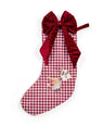 Large Stocking - Gingham 2026 personalisable