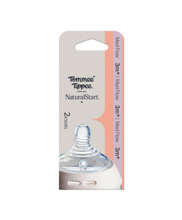 Tommee Tippee Natural Start Medium Flow Teat (Pack of 2)
