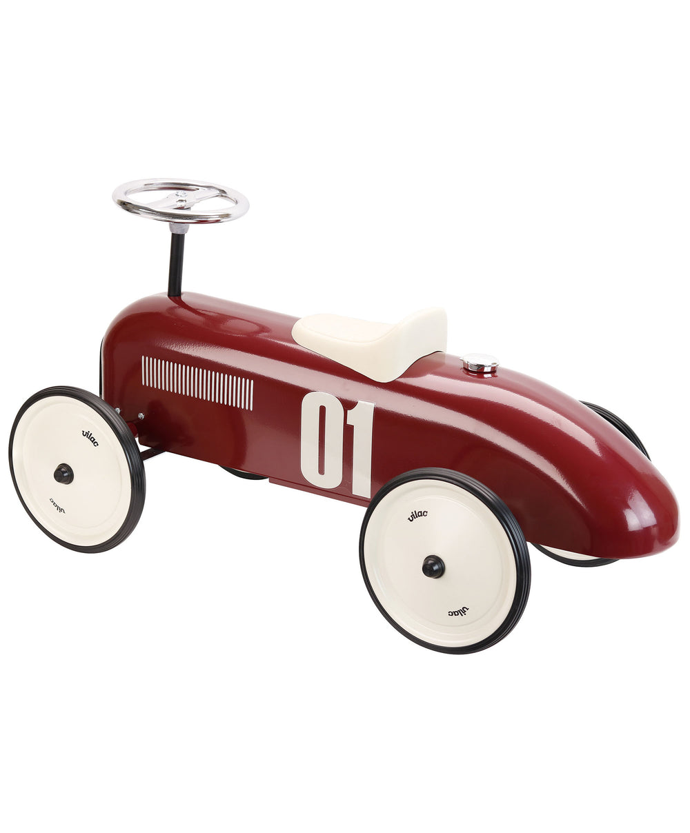 Vilac Metal Car – Burgundy