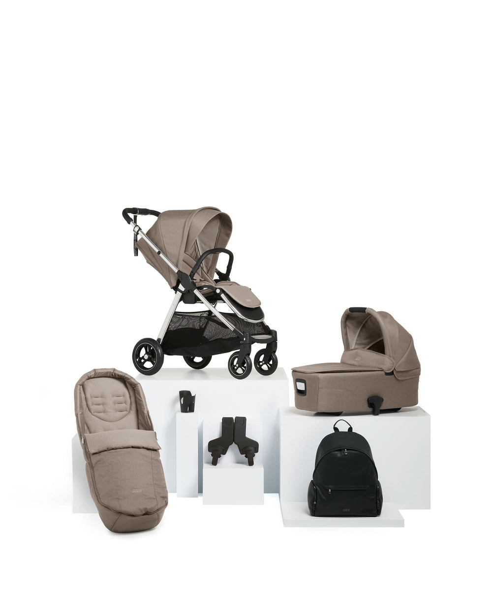 Flip XT3 Essential Pushchair Bundle - Stone