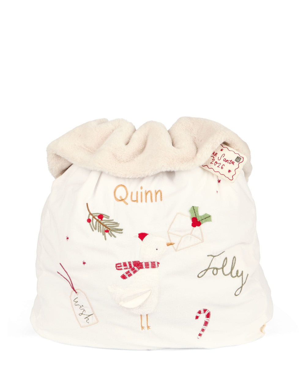Large Sack - White Emb 2026 Personalisable