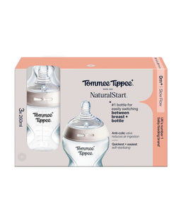 Tommee Tippee Natural Start Anti-Colic Baby Bottle (Pack of 3) - 150ml