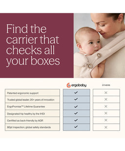 Ergobaby Omni Lite Mesh Baby Carrier - Natural Beige