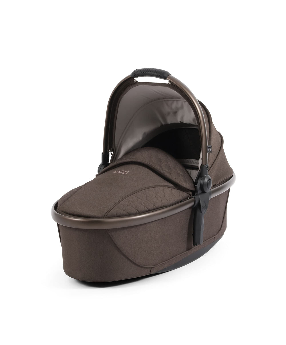 Egg3 Complete Pushchair Bundle with Shell 360 Car Seat - Chocolate Velvet