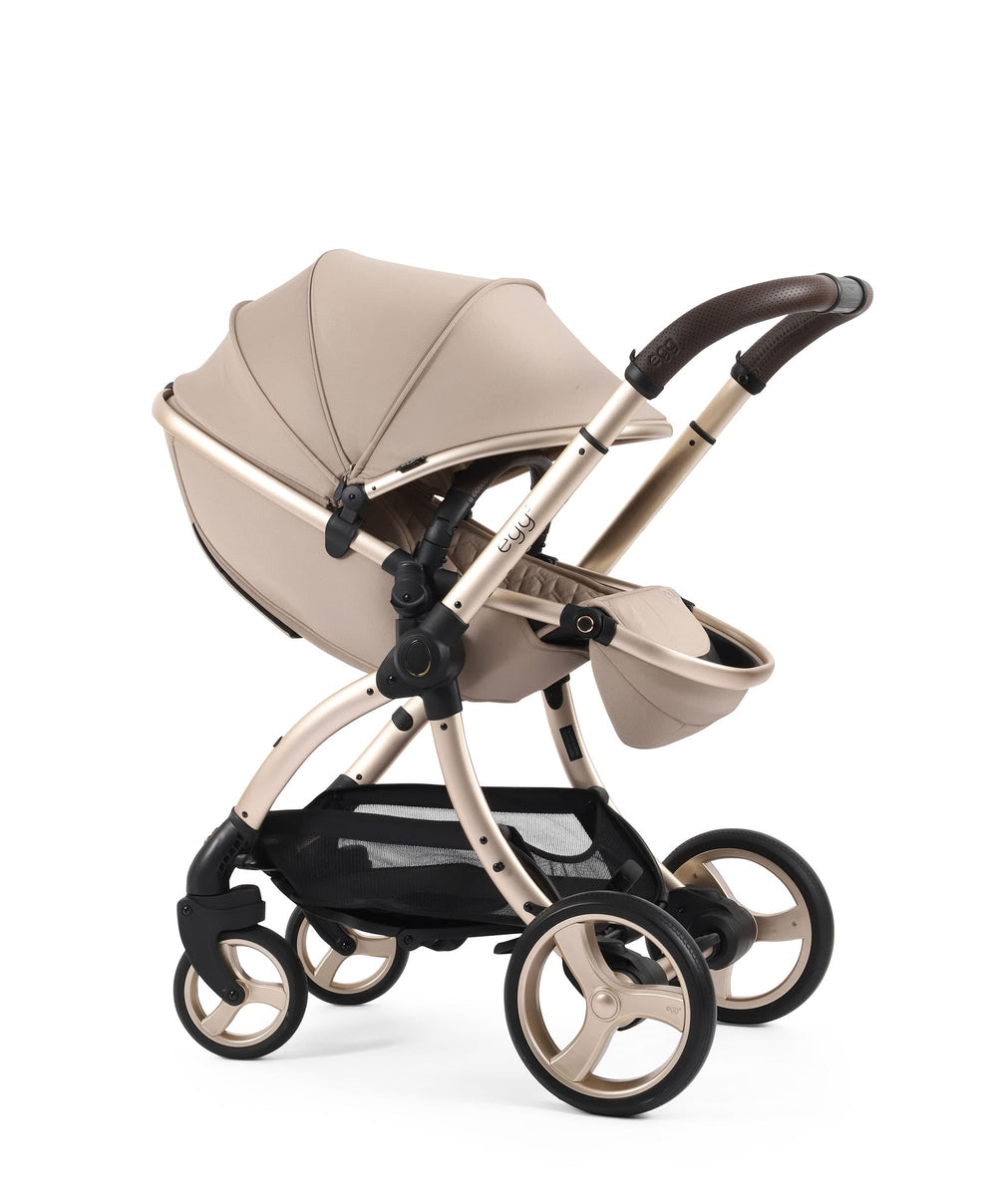Egg3 Complete Pushchair Bundle with Shell 360 Car Seat - Feather
