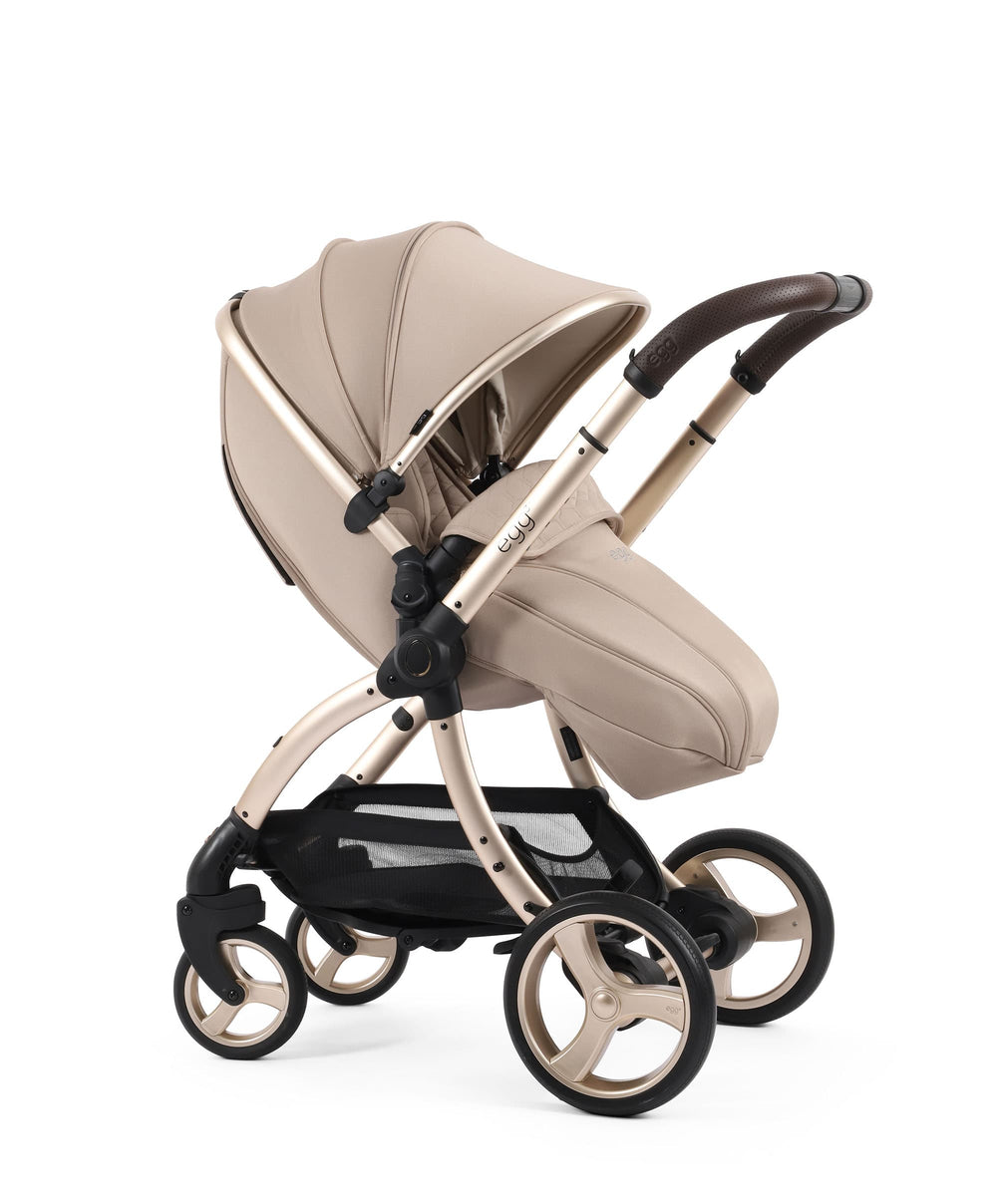 Egg3 Complete Pushchair Bundle with Shell 360 Car Seat - Feather