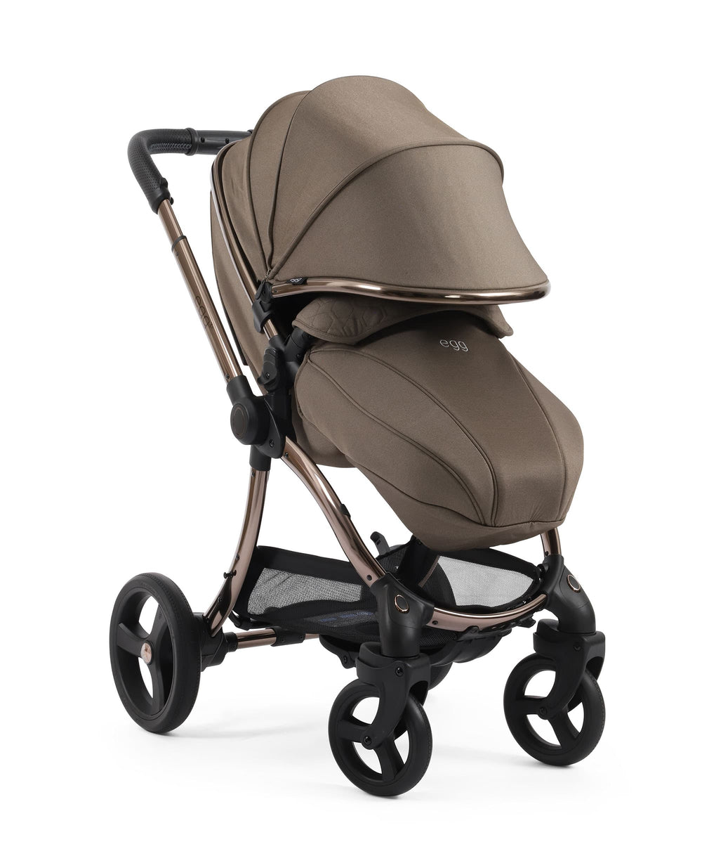 Egg3 Complete Pushchair Bundle with Shell 360 Car Seat - Mink