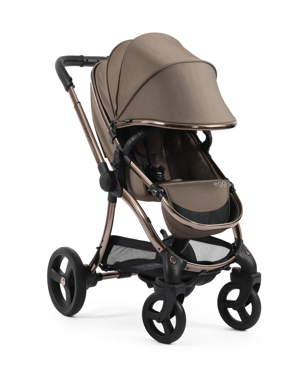 Egg3 Complete Pushchair Bundle with Shell 360 Car Seat - Mink