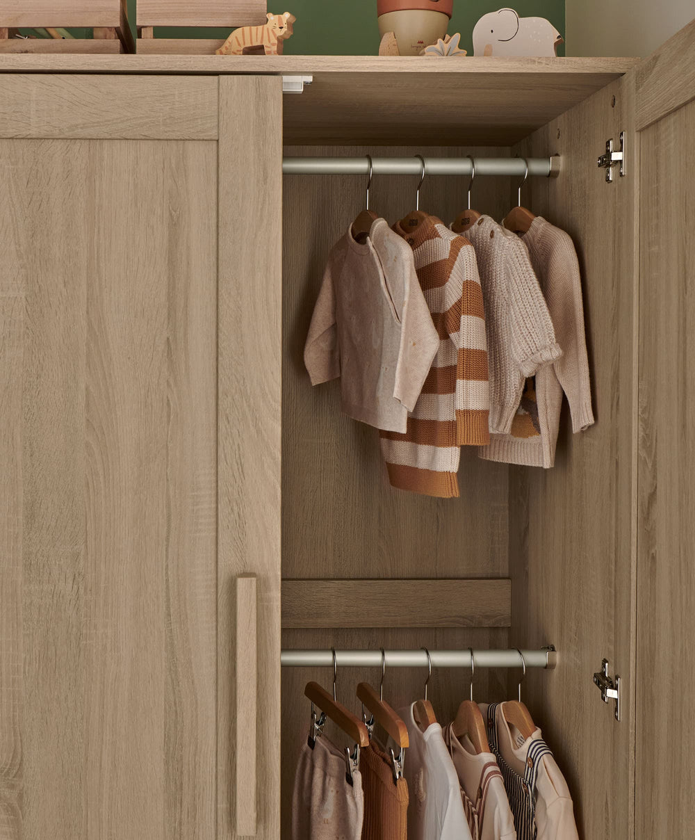 Atlas Wardrobe - Light Oak