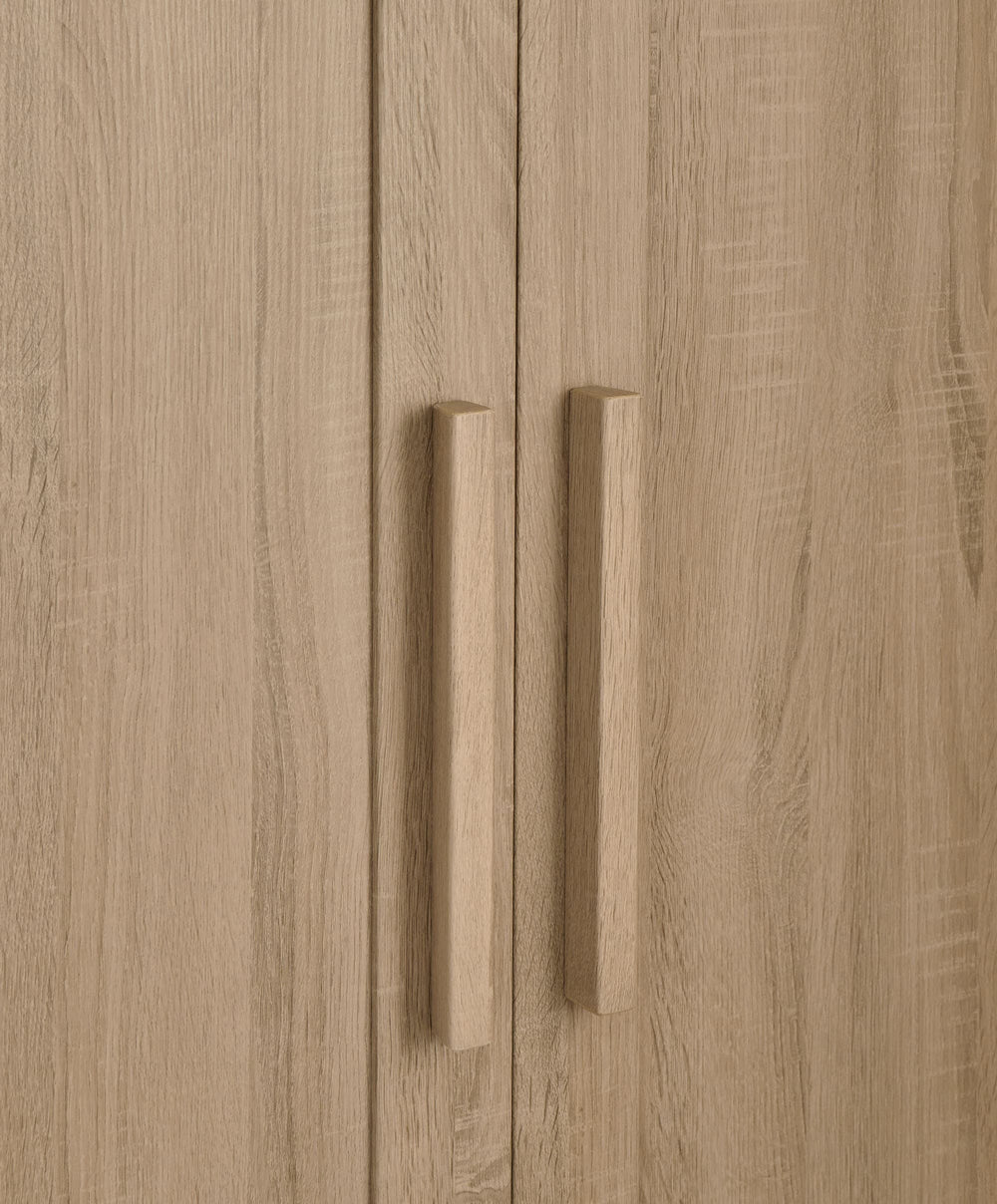 Atlas Wardrobe - Light Oak