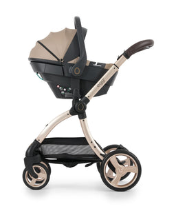Egg3 Complete Pushchair Bundle with Shell 360 Car Seat - Feather