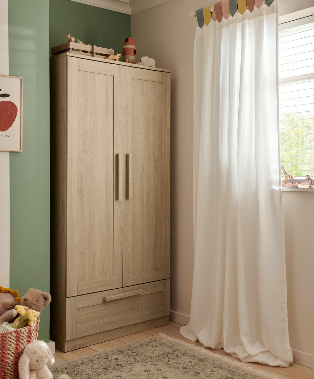 Atlas Wardrobe - Light Oak
