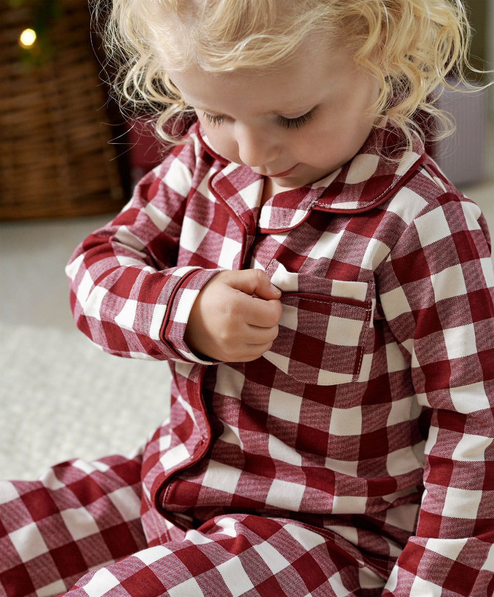 Large Gingham Check Pyjama Sets