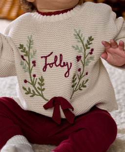 Christmas Wreath Top & Leggings Set