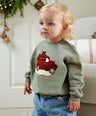 Christmas Santa Delivery Van Sweatshirt