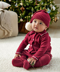 Red Knitted Santa Hat