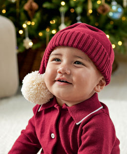 Red Knitted Santa Hat