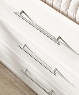 Walton 2 Piece Cotbed Set with Dresser Changer - White