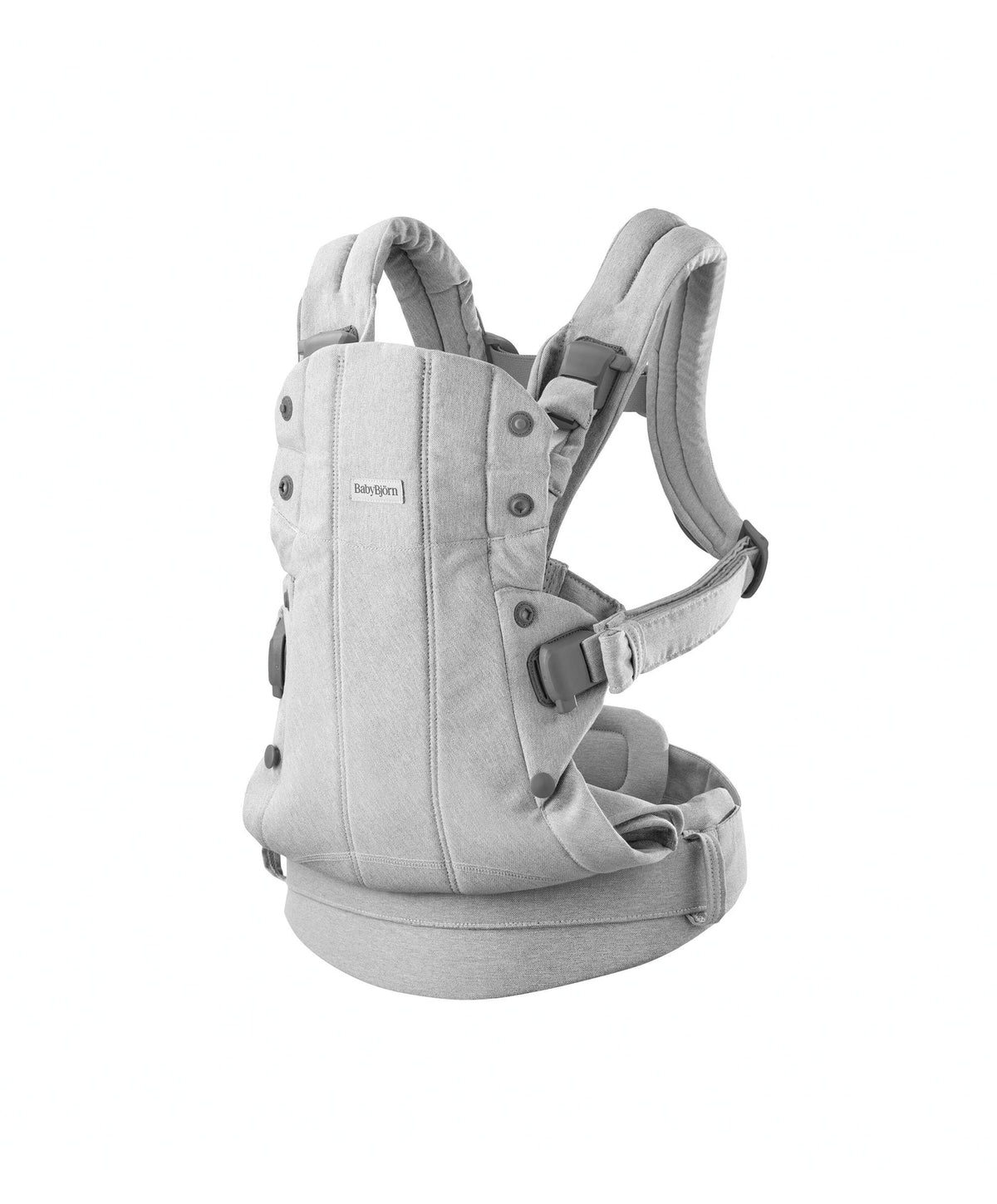 BabyBjorn Baby Carriers BabyBjörn Baby Carrier Harmony Woven Melange - Light Grey