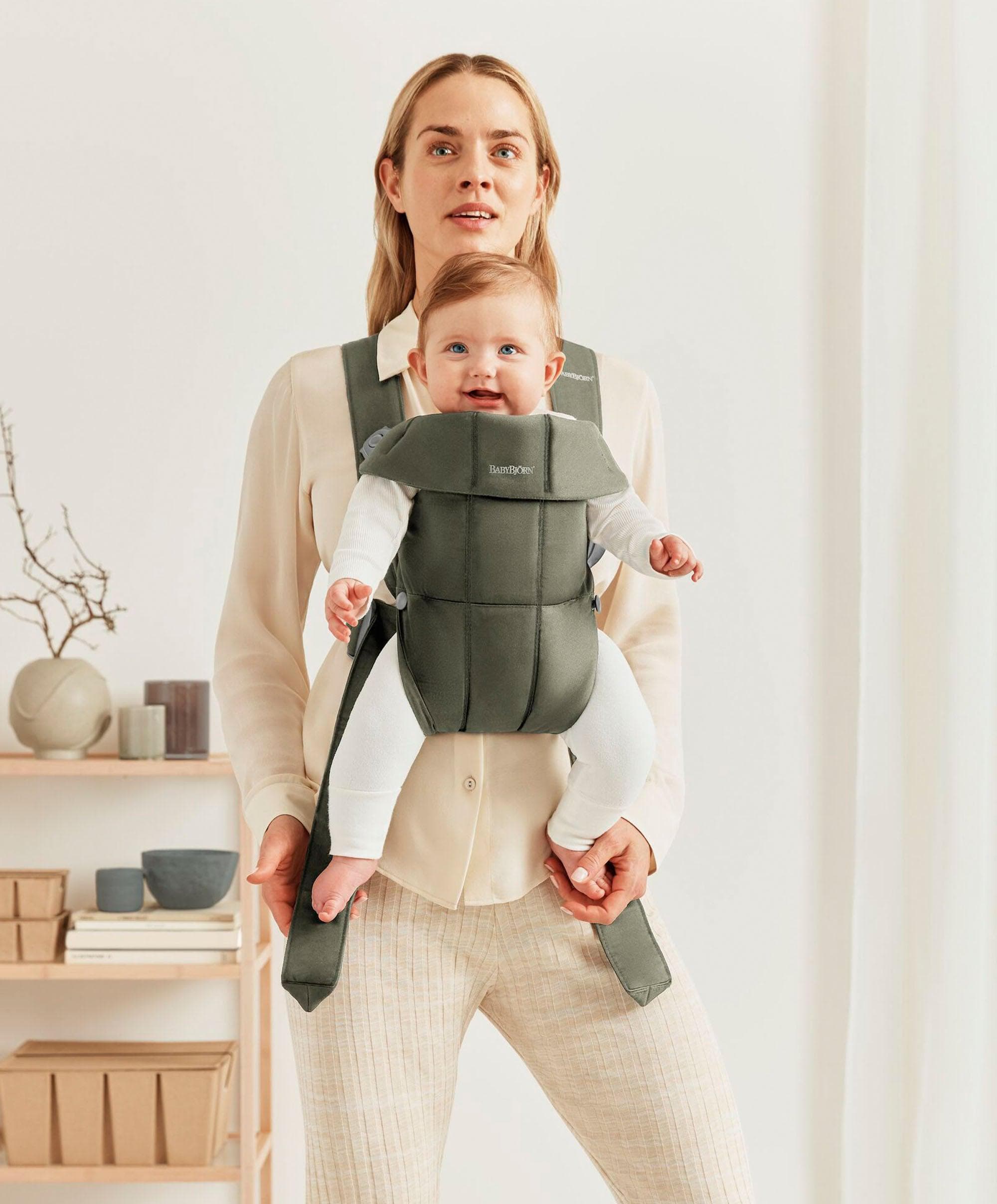 BabyBjörn Baby Carrier Mini Dark Green – Mamas Papas UK