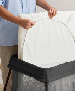 BabyBjorn Babybjorn Travel Cot Sheet - White