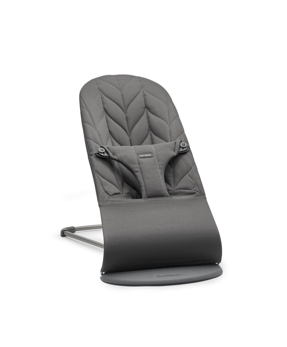 BabyBjorn Bouncers BabyBjörn Baby Bouncer Bliss Woven Petal Quilt - Anthracite