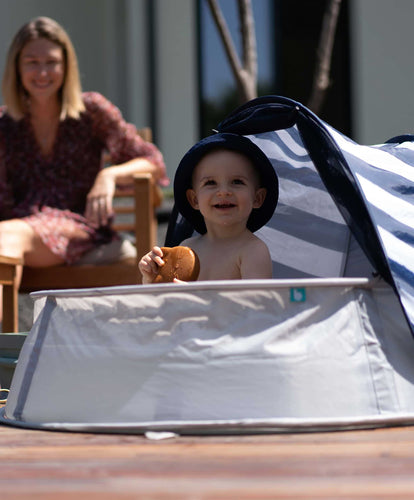 Babymoov Outdoor Play Babymoov Aquani Anti-UV Tent, Paddling Pool & Playpen UPF 50+ - Mariniere