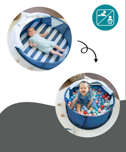 Babymoov Outdoor Play Babymoov Babyni Anti-UV Tent Playpen UPF 50+ - Mariniere