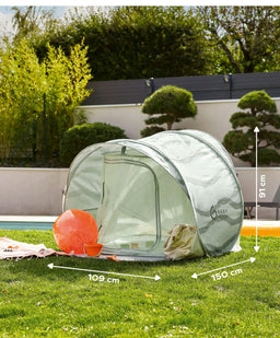 Babymoov Outdoor Play Babymoov Moov & Protect XL Anti UV Refreshing Tent - Green Lagoon