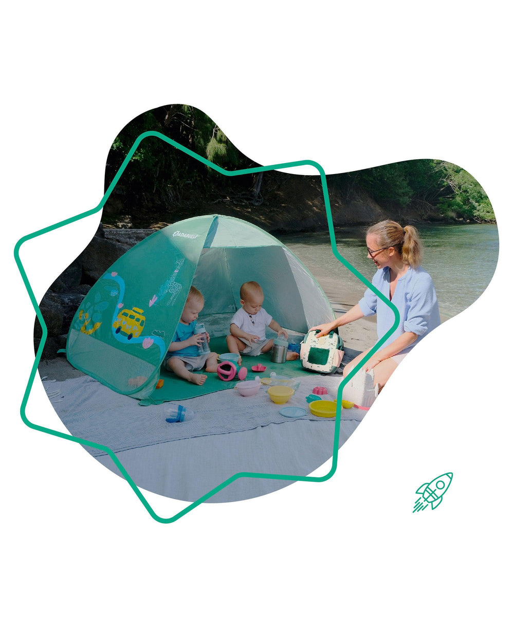 badabulle tent how to fold Badabulle Anti-UV Baby & Toddler Summer Tent