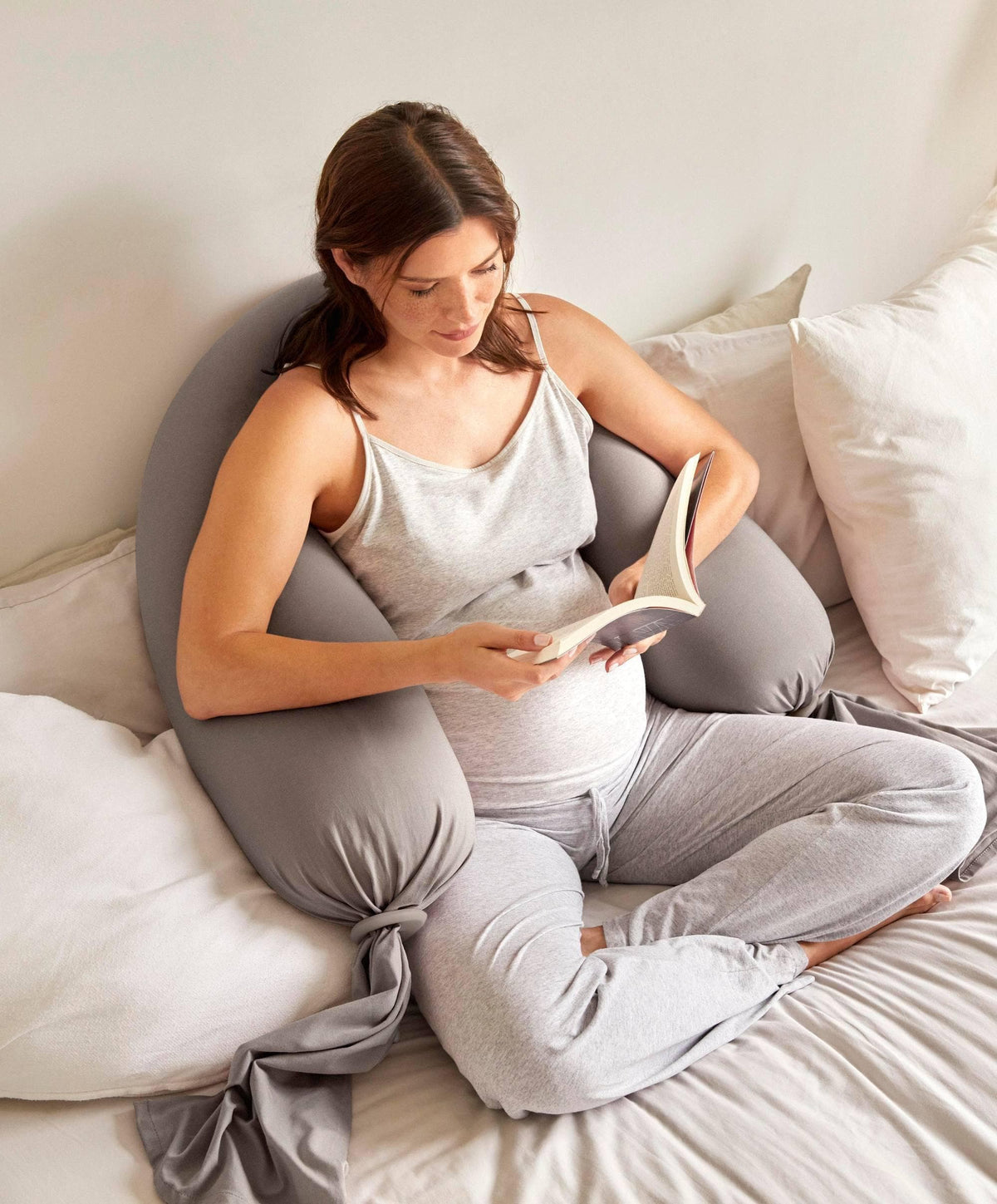 bbhugme Pregnancy Pillow Kit - Stone – Mamas & Papas UK