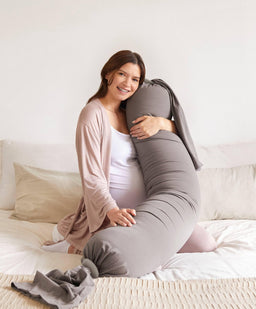 bbhugme bbhugme™ Pregnancy Pillow Kit - Stone