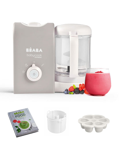 Beaba Beaba Solo Express Essentials Bundle (4 pieces) - White
