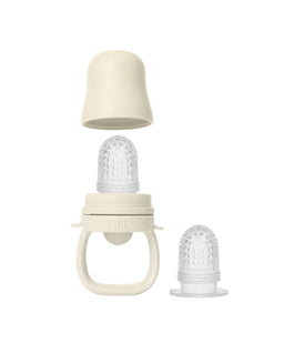 BIBS Baby Feeder & Tray Bundle - Ivory