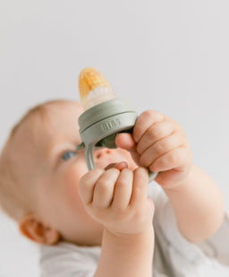 BIBS Baby Feeder & Tray Bundle - Sage
