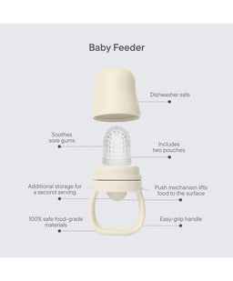 Bibs World Baby Weaning BIBS Baby Feeder - Sage