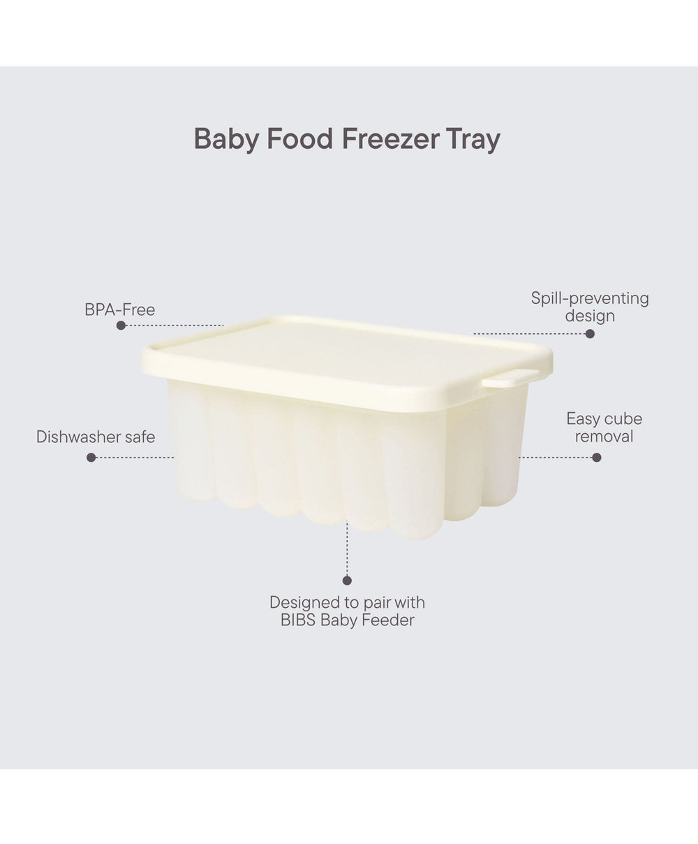 BIBS Baby Feeder &amp; Tray Bundle - Ivory