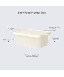 BIBS Baby Feeder & Tray Bundle - Ivory